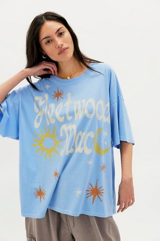 Daydreamer Fleetwood Mac Doodles Oversized Tee