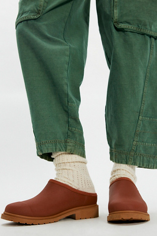 Billie Garden Clogs by Merry People at Free People in Rust, Size: EU 39