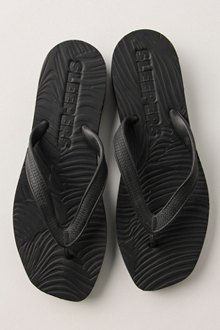 Sleepers Tapered Platform Flip Flops
