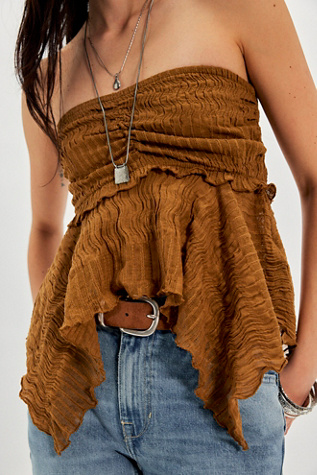 Bella Babydoll Tube Top at Free People in Cathay, Size: Small