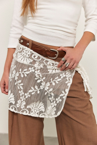 Malai X Free People Lace Sarong at Free People in White