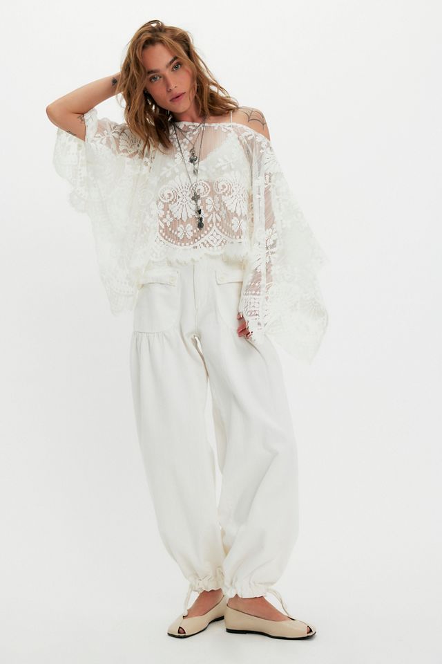 FP x Malai Lace Poncho
