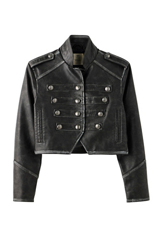 Женская куртка We The Free Ryland Vegan Leather Band, цвет: Чёрный — фото 5