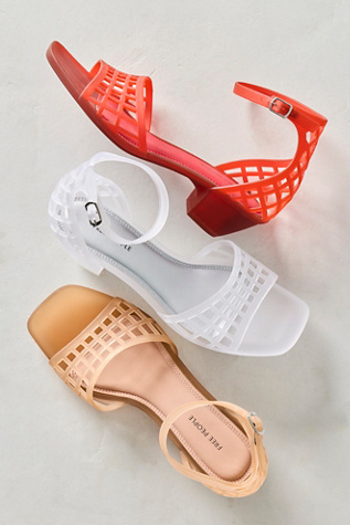 Pinwheel Jelly Heels