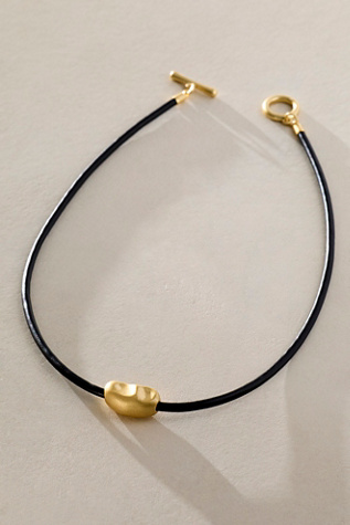 Premium Plated Lonely Hearts Necklace by Free People in Gold