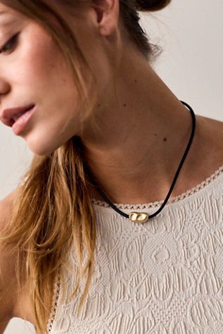 Premium Plated Lonely Hearts Necklace at Free People in Gold