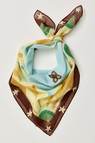 Soleil Soleil Sundrop Cotton Scarf