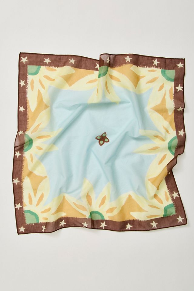 Soleil Soleil Sundrop Cotton Scarf #1