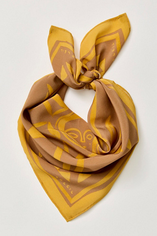 Женский шарф Soleil Soleil Surya Silk, цвет: Разноцветный — фото 3
