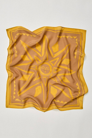 Женский шарф Soleil Soleil Surya Silk, цвет: Разноцветный — фото 2