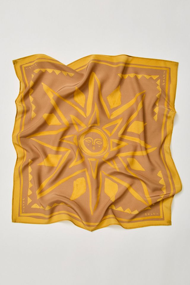 Foulard en soie Surya Soleil Soleil #1