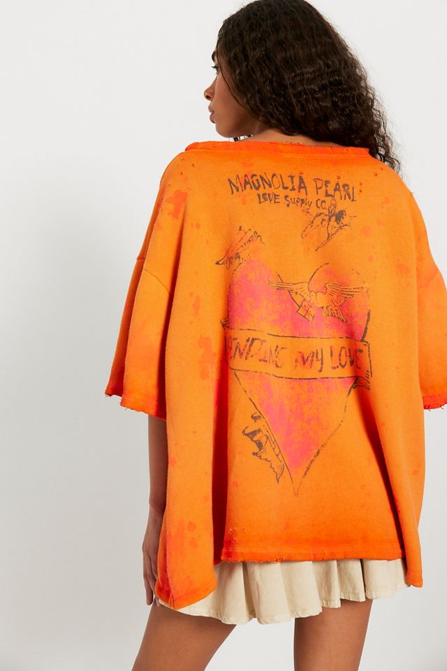Magnolia Pearl Mermaid Love Letters Vetiver Sweatshirt #1