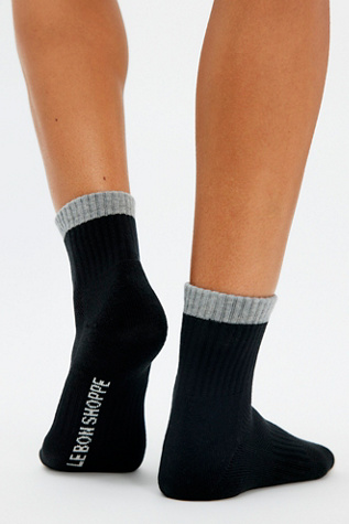 Le Bon Shoppe Colorblock Girlfriend Socks