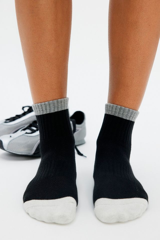 Le Bon Shoppe Colorblock Girlfriend Socks #1