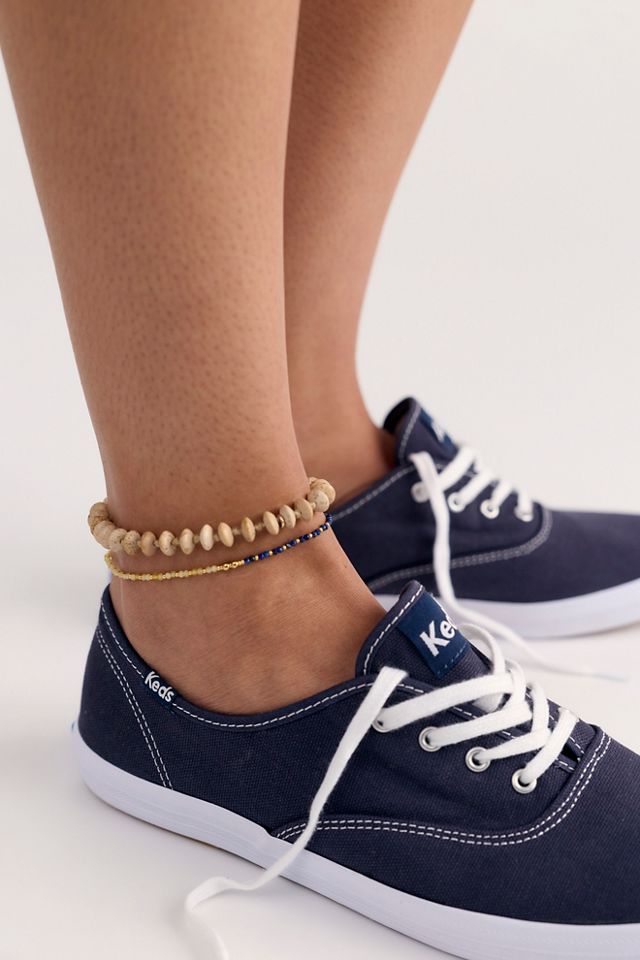 Baskets à lacets en toile Champion Keds #1