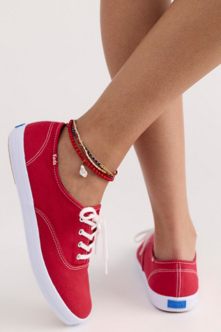 Keds Champion Canvas Lace-Up Sneakers