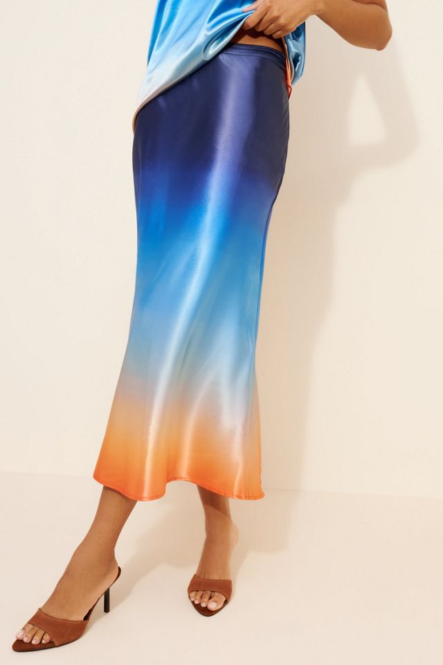 House of Aama Nightscape Midi Skirt #2