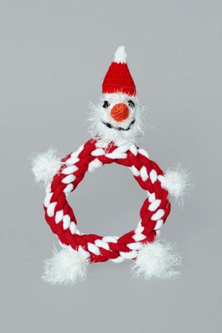 Ware of the Dog Santa Rope Toy