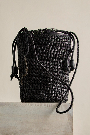 We The Free Woven Bucket Bag
