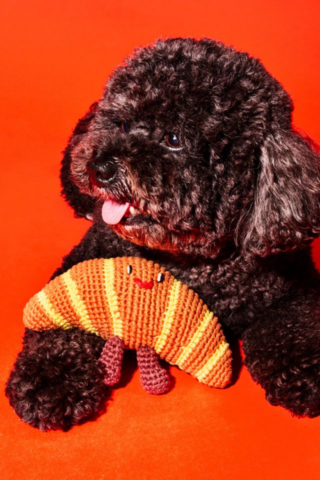 Ware of the Dog Hand Crochet Croissant #1