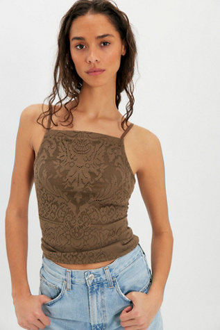 My Love Tank Top at Free People in Mosswood, Size: Medium