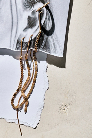 Lola Threader Set at Free People in Gold