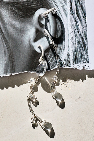 Kolbi Earring + Cuff Set at Free People in Silver