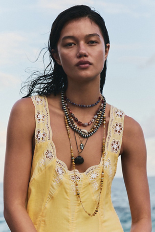Hettie Semiprecious Strand Necklace