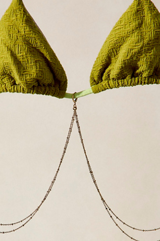 Montie Bikini Chain by Free People in Pink