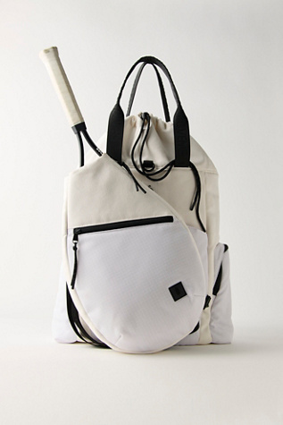Женская сумка FP Movement Matchpoint Convertible Tote, цвет: Белый / Чёрный — фото 5