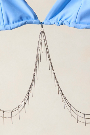 Ronan Bikini Chain at Free People in Silver