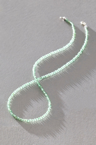 Takara Single Strand Semiprecious Stone Necklace