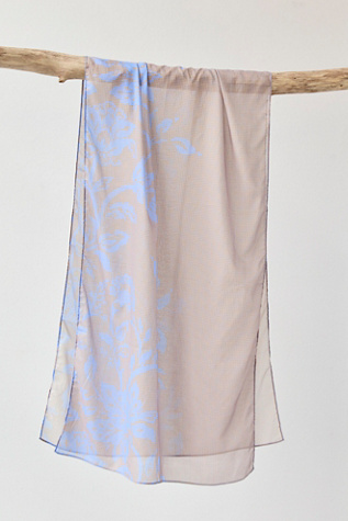 Soleil Soleil Trellis Petite Paro at Free People in Blue