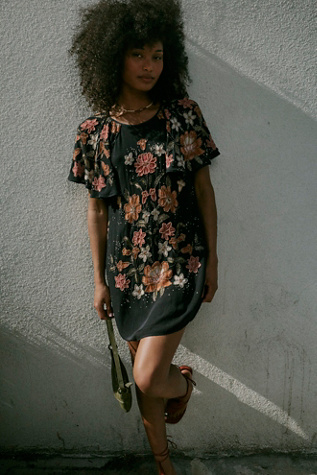 Tropics Beaded Mini Dress