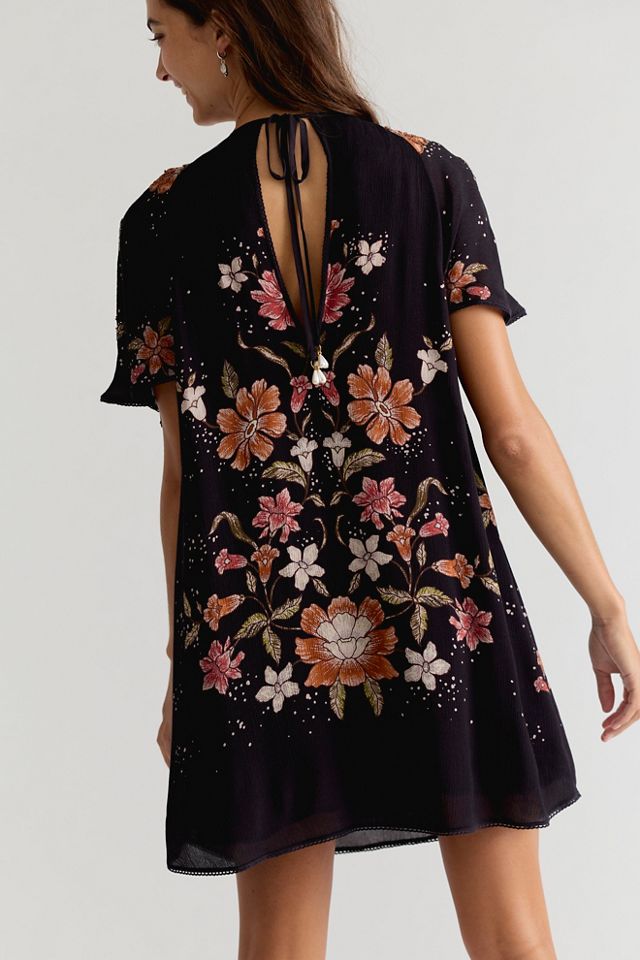Tropics Beaded Mini Dress #3