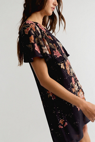 Tropics Beaded Mini Dress