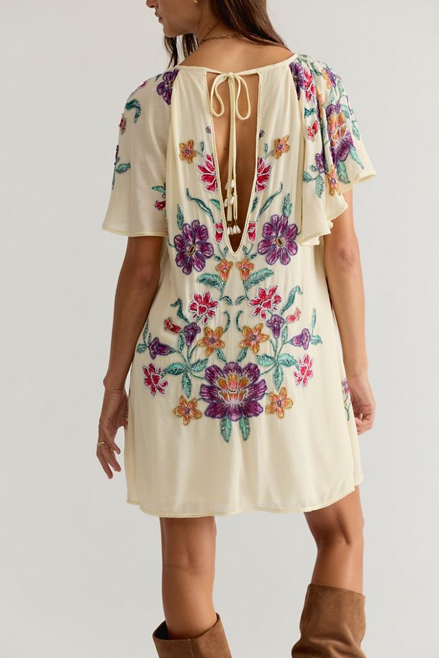 Tropics Beaded Mini Dress #2