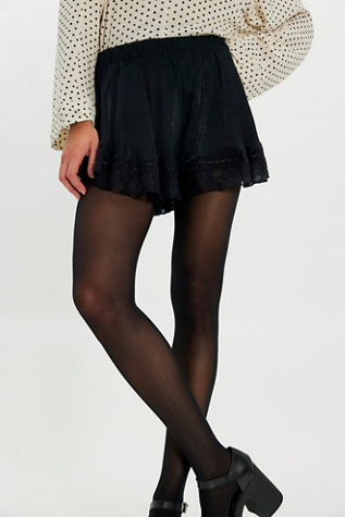 Леггинсы Svea Tights — Free People, цвет: Чёрный — фото 3
