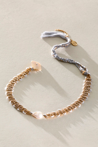 Ariana Ost Kleio Choker at Free People in Azure Blue