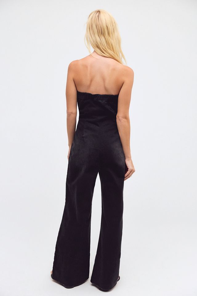 OneTeaspoon Dark Angel Strapless Jumpsuit #1
