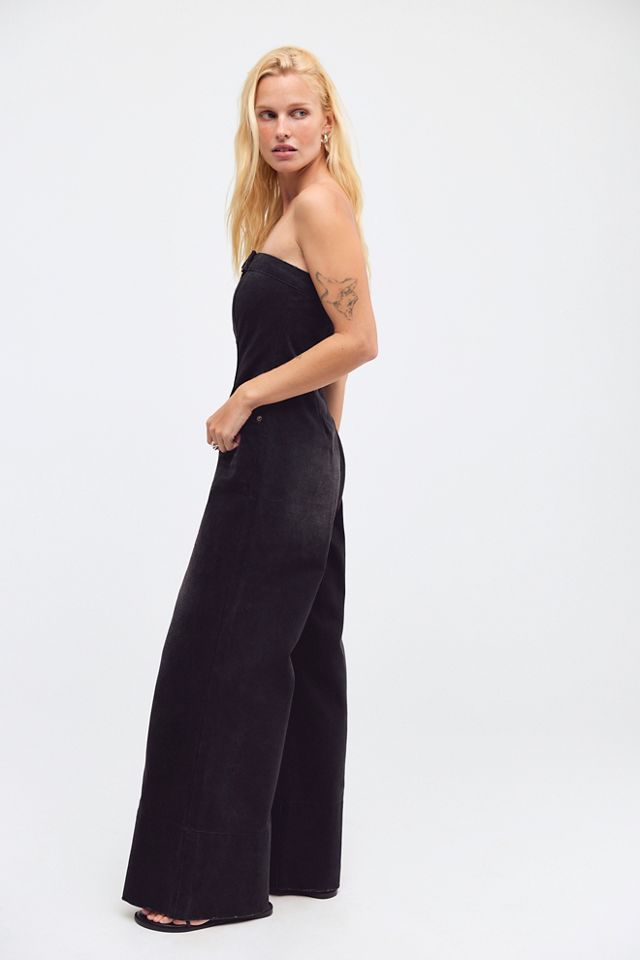 OneTeaspoon Dark Angel Strapless Jumpsuit #2