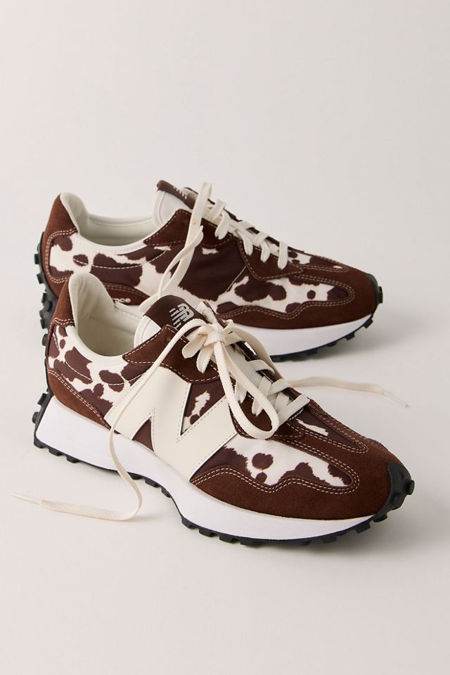 New Balance 327 Animal Print Sneakers #1