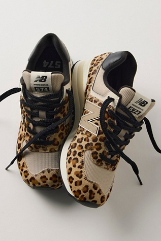 New Balance Animal-Print 574 Sneakers