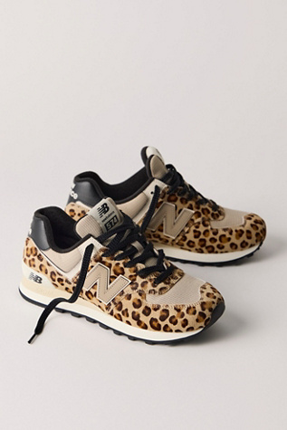 New Balance Animal-Print 574 Sneakers