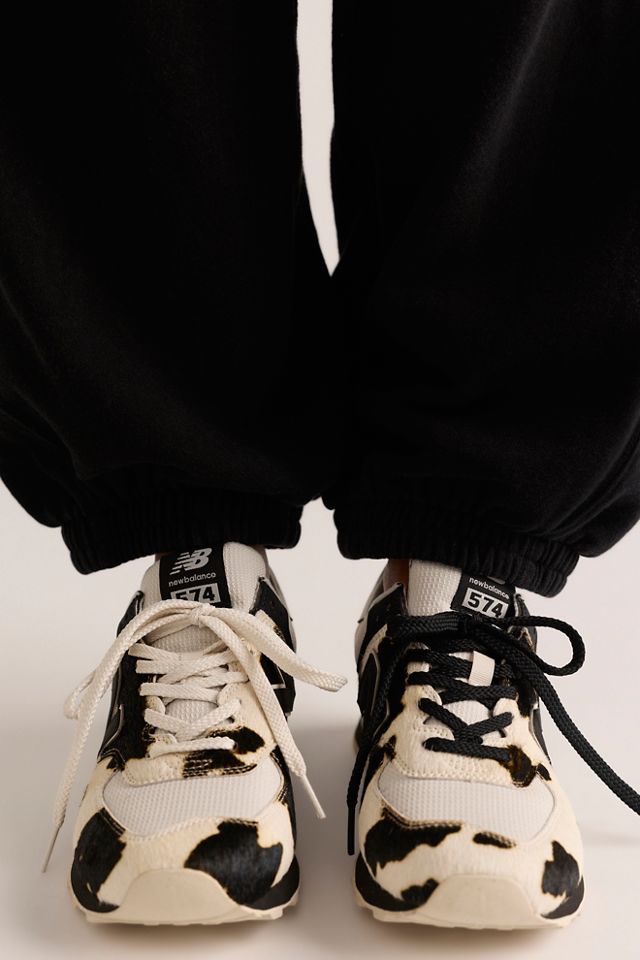 New Balance Animal-Print 574 Sneakers #1