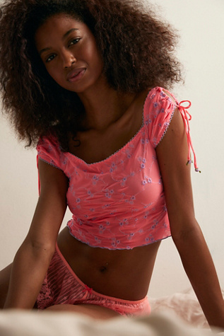 Sunset Crush Tee by Intimately at Free People in Pink, Size: L