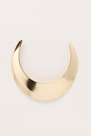 Epona Valley Crescent Moon Barrette