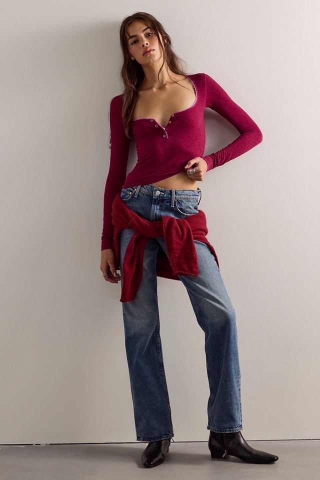 Henley sans coutures à manches longues Sweet Point #2