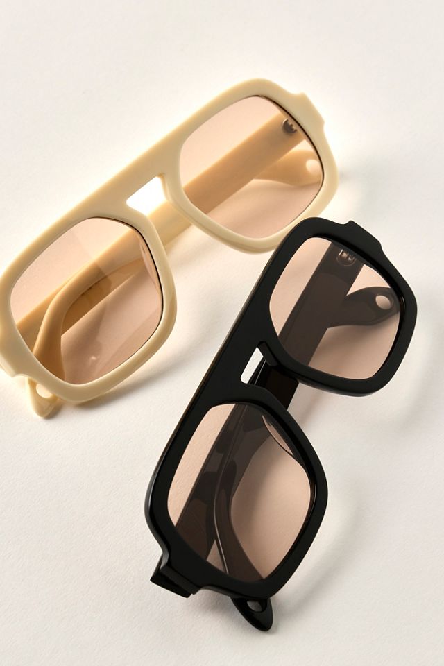 Elisa Johnson Jane Aviator Sunglasses | Free People