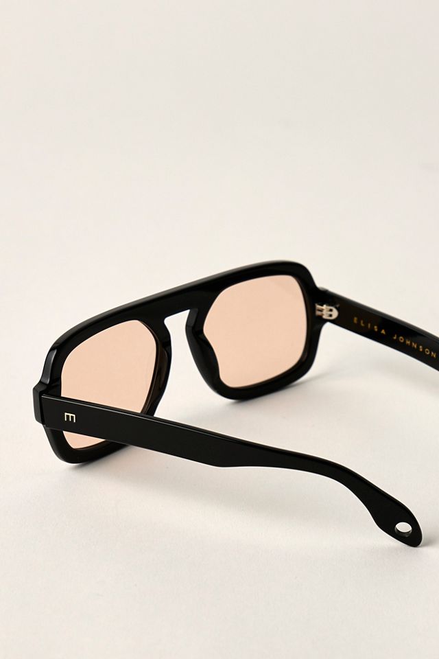 Elisa Johnson Jane Aviator Sunglasses | Free People